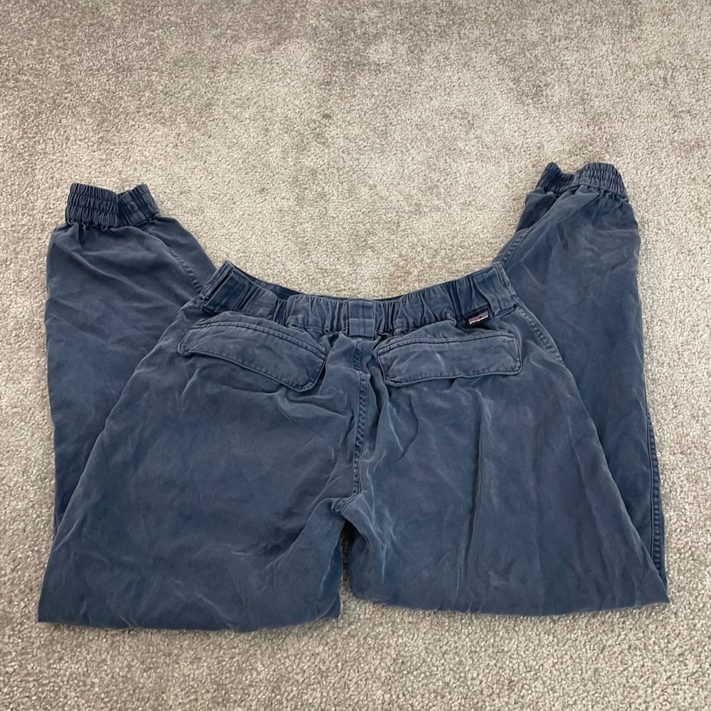 Patagonia Joggers Womens 2 Edge Win Tencel Twill Blue - Picture 3 of 12